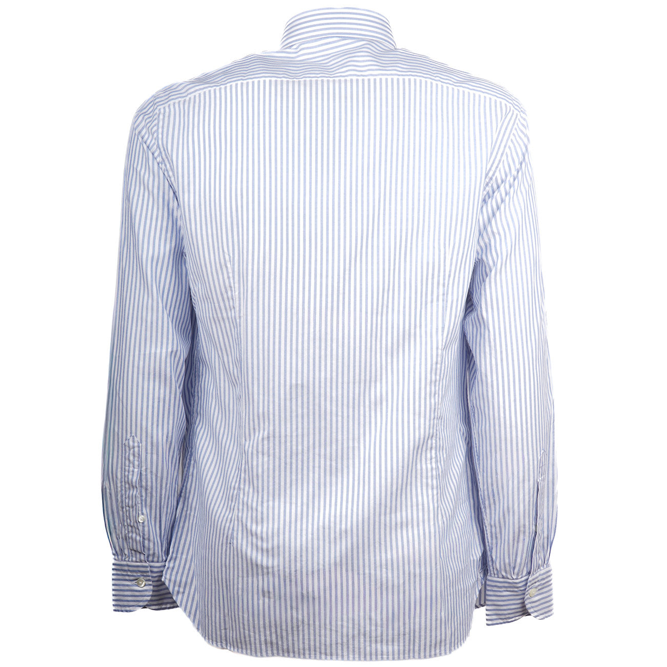 MASCHERONI Camicia Slim Fit a Righe RG-OX 29 BIANCO AZZURRO 