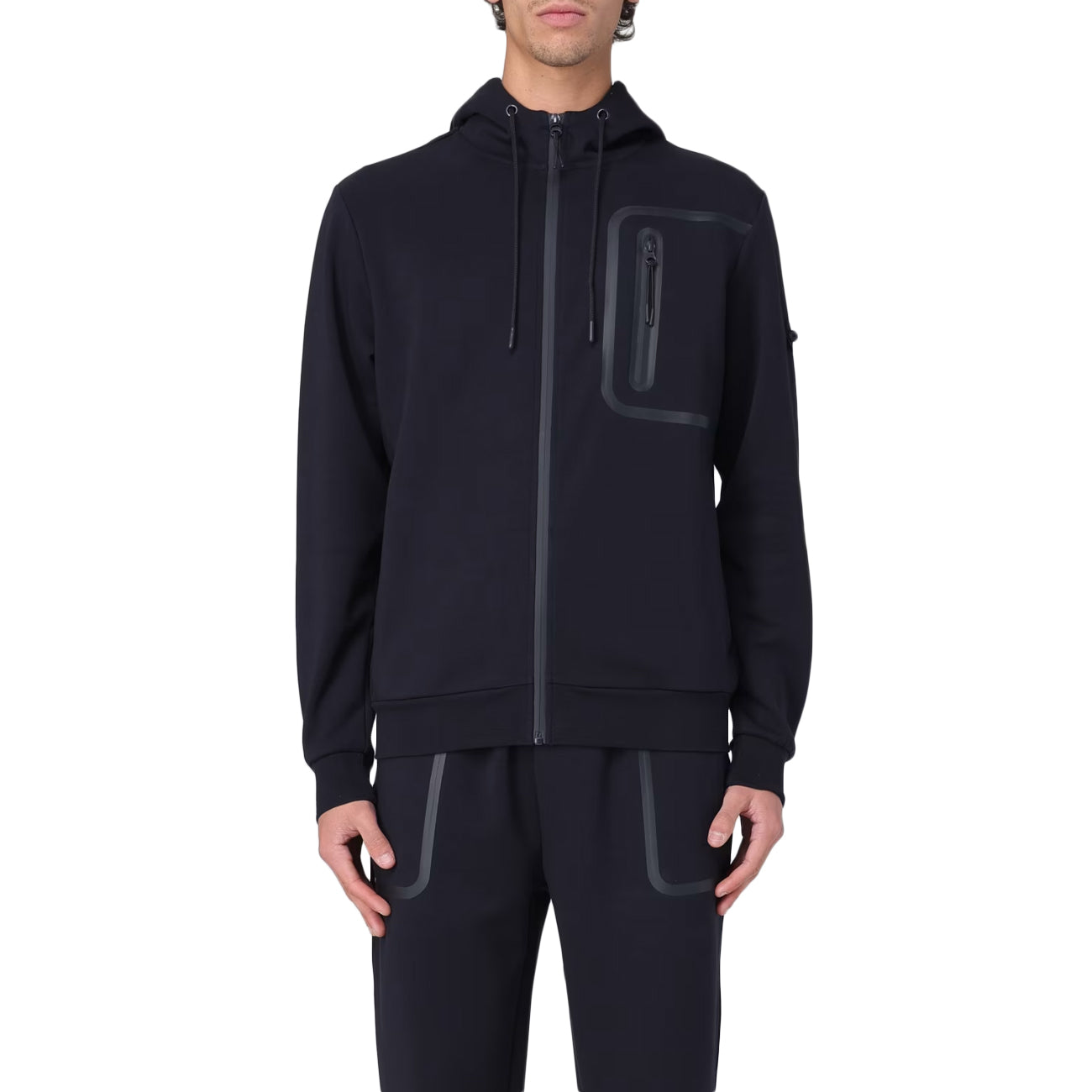 PEUTEREY Felpa Parker 02 PEU548099012177 215 BLU 