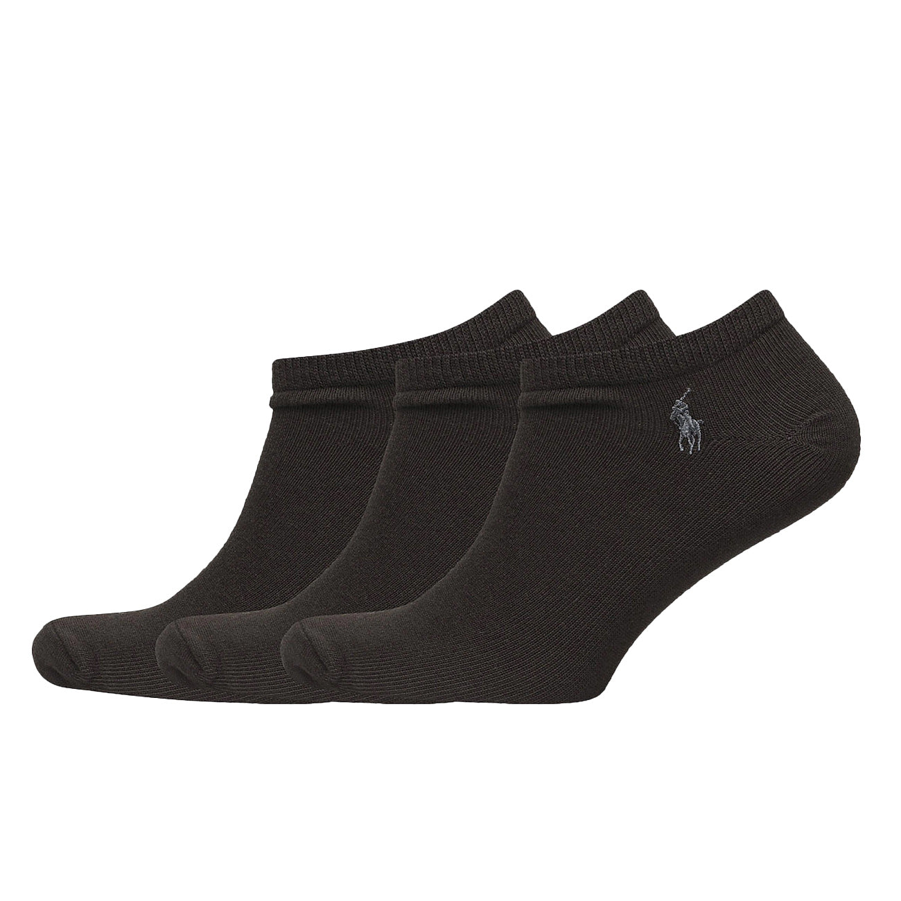 POLO RALPH LAUREN 3Pack Calzini Corti Ghost Ped 449655213 001 BLACK 