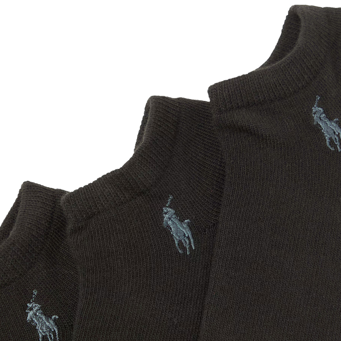 POLO RALPH LAUREN 3Pack Calzini Corti Ghost Ped 449655213 001 BLACK 