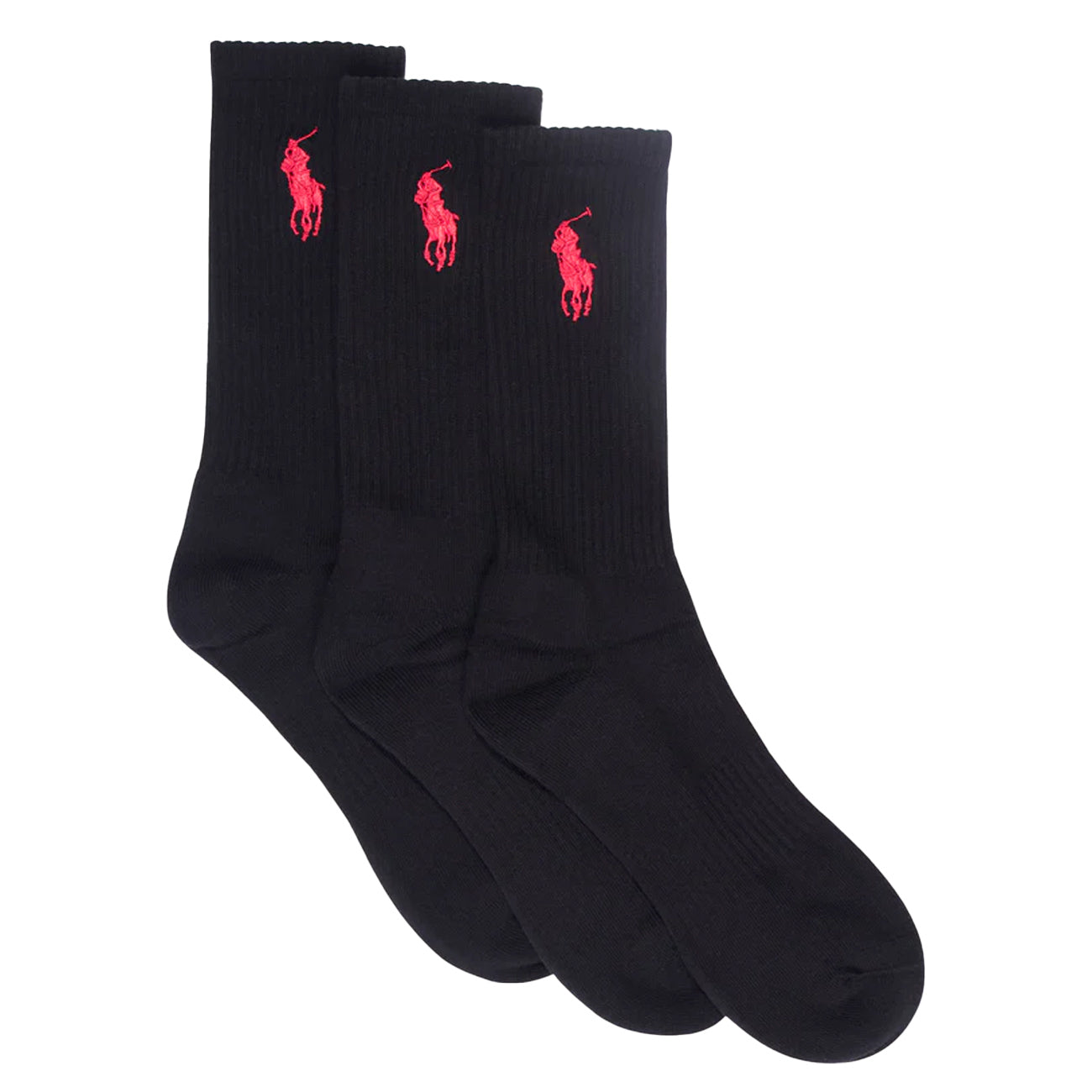 POLO RALPH LAUREN 3 Pack Calze Big Pony 449858064 002 BLACK 