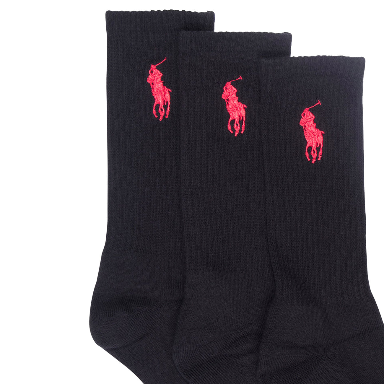 POLO RALPH LAUREN 3 Pack Calze Big Pony 449858064 002 BLACK 