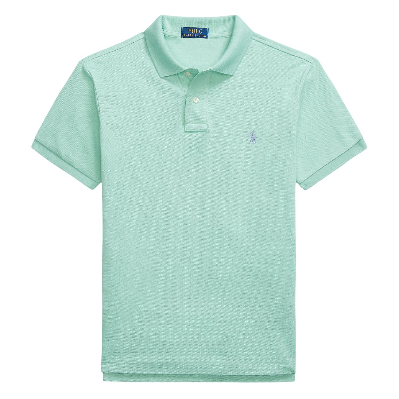 POLO RALPH LAUREN Polo Slim Fit Mesh Uomo Celadon 710536856 451 CELADON/C7215 