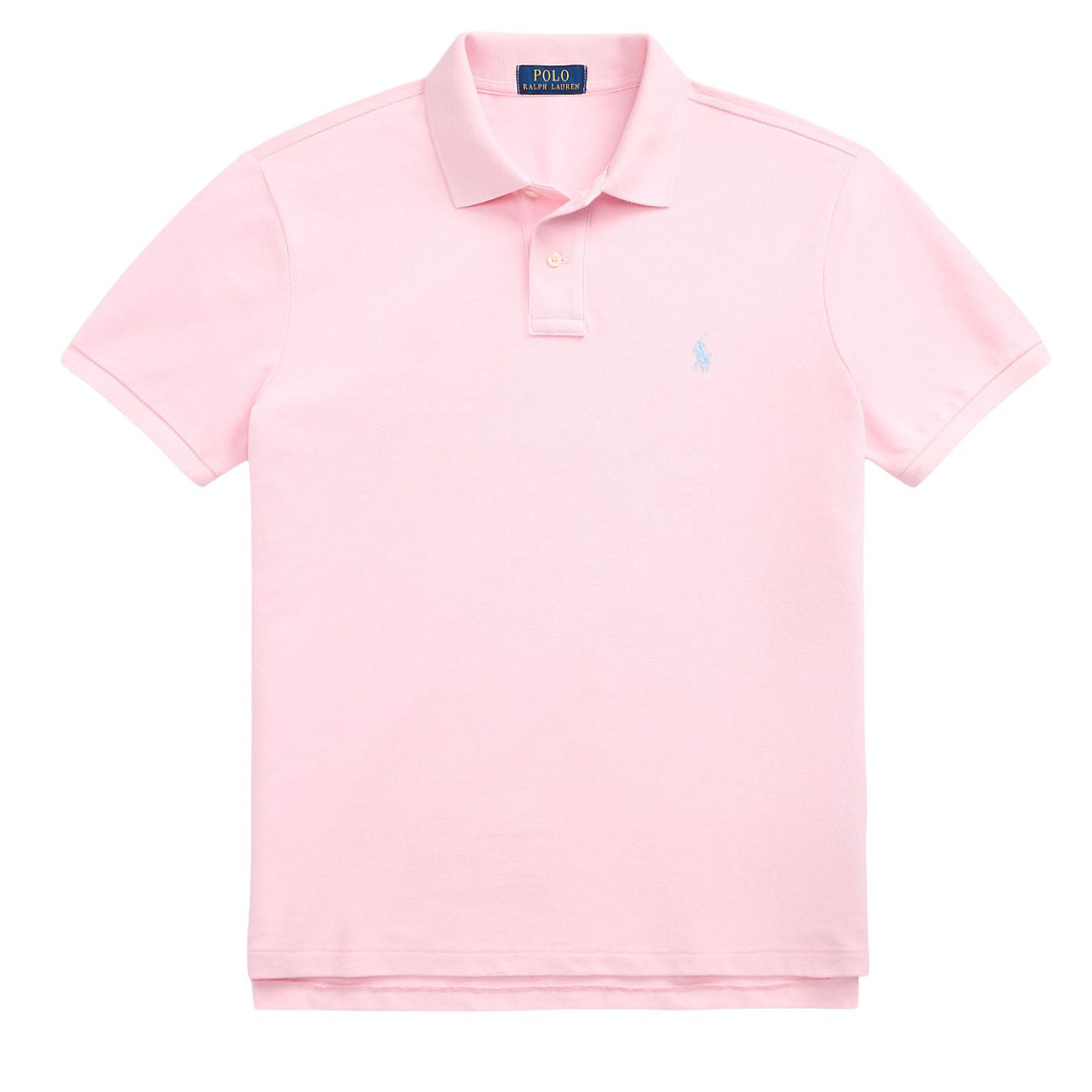 POLO RALPH LAUREN Polo Slim Fit Mesh Uomo Rosa 710536856 453 BATH PINK/C7172 