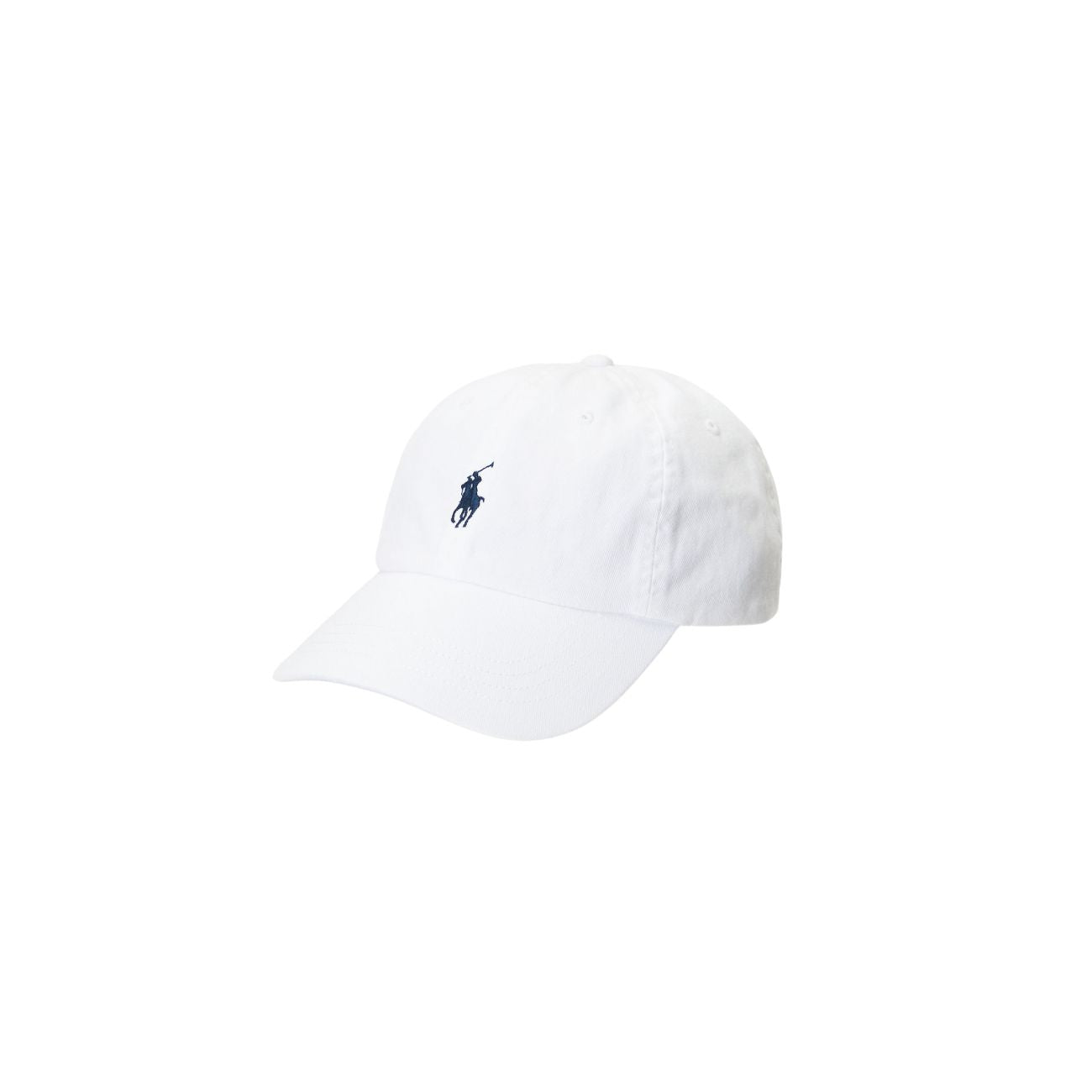 POLO RALPH LAUREN Cappello Chino Baseball Uomo Bianco 710548524 011 WHITE/NEWPORT NAVY 