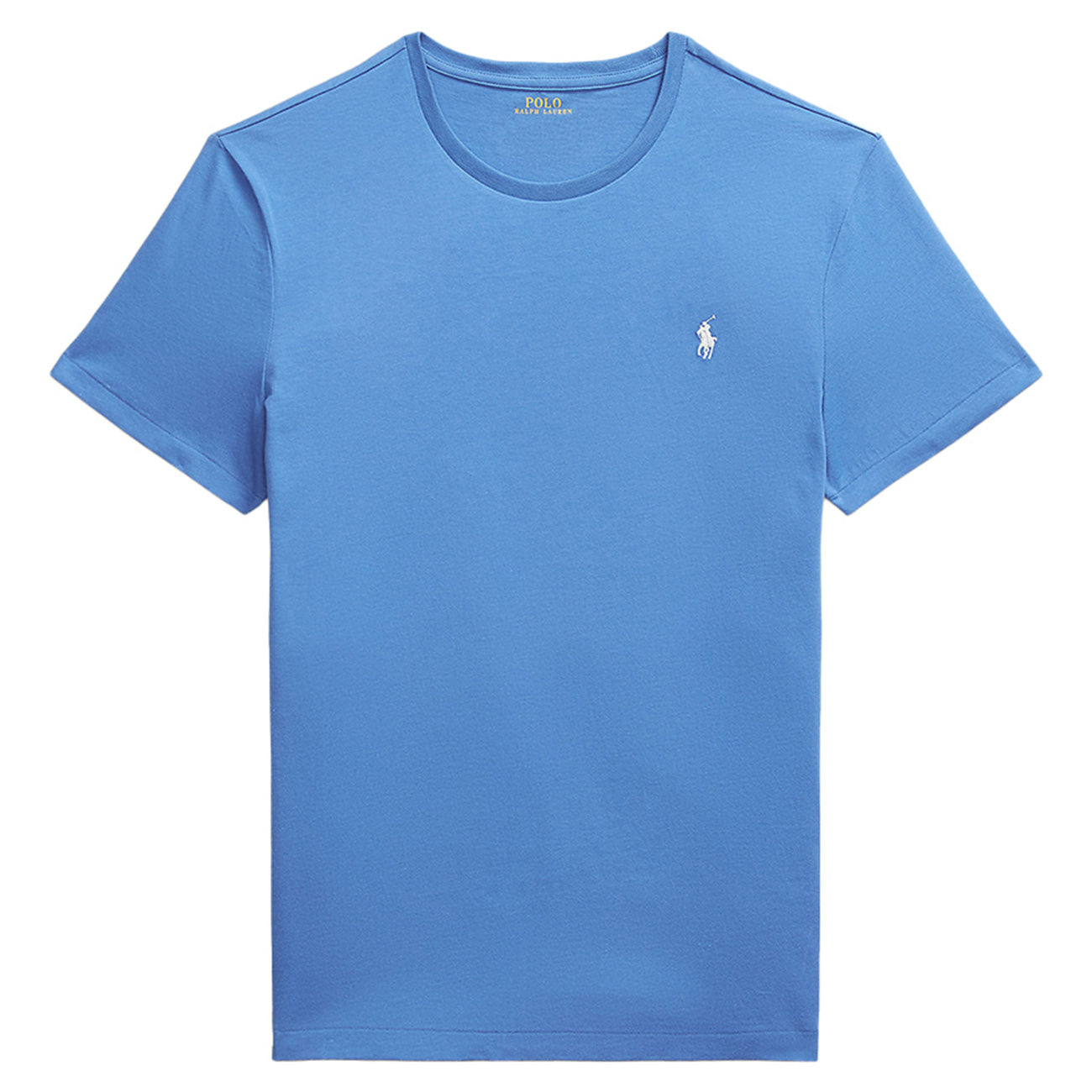 POLO RALPH LAUREN T-Shirt Girocollo Slim Fit Jersey Uomo Embayment Blue 710671438 411 EMBAYMENT BLUE/C8261 