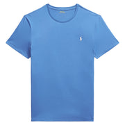 POLO RALPH LAUREN T-Shirt Girocollo Slim Fit Jersey Uomo Embayment Blue 710671438 411 EMBAYMENT BLUE/C8261 