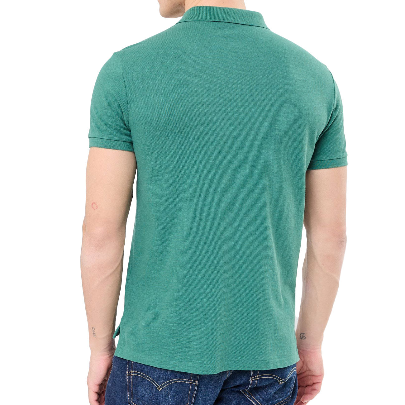 POLO RALPH LAUREN Polo Custom Short Sleeve 710680784 427 ANTIQUE GREEN/ANTIQUE CREA 