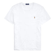 POLO RALPH LAUREN T-Shirt In Morbido Cotone Slim Fit 710740727 002 WHITE 