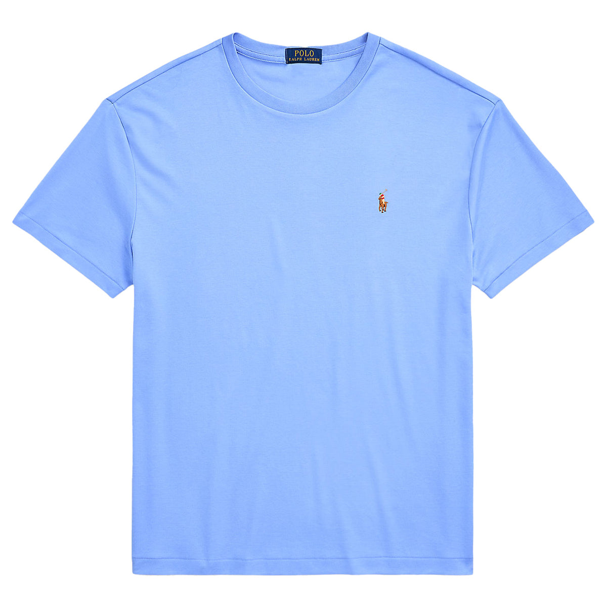 POLO RALPH LAUREN T-Shirt Slim Fit Uomo Canvas Blu 710740727 091 CANVAS BLUE 