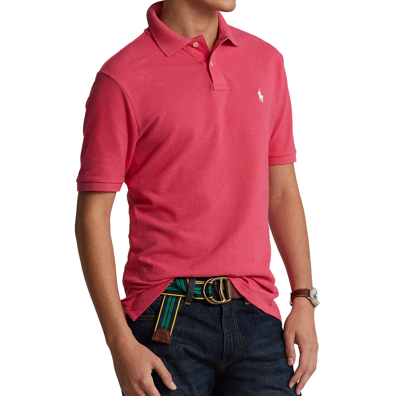 POLO RALPH LAUREN Polo Slim Fit 710795080 012 PINK/C2740 
