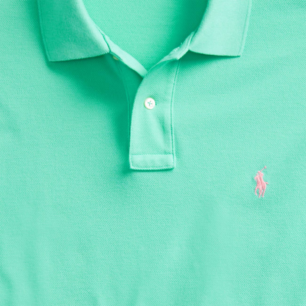 POLO RALPH LAUREN Polo Slim Fit 710795080 020 SUNSET GREEN/C3125 