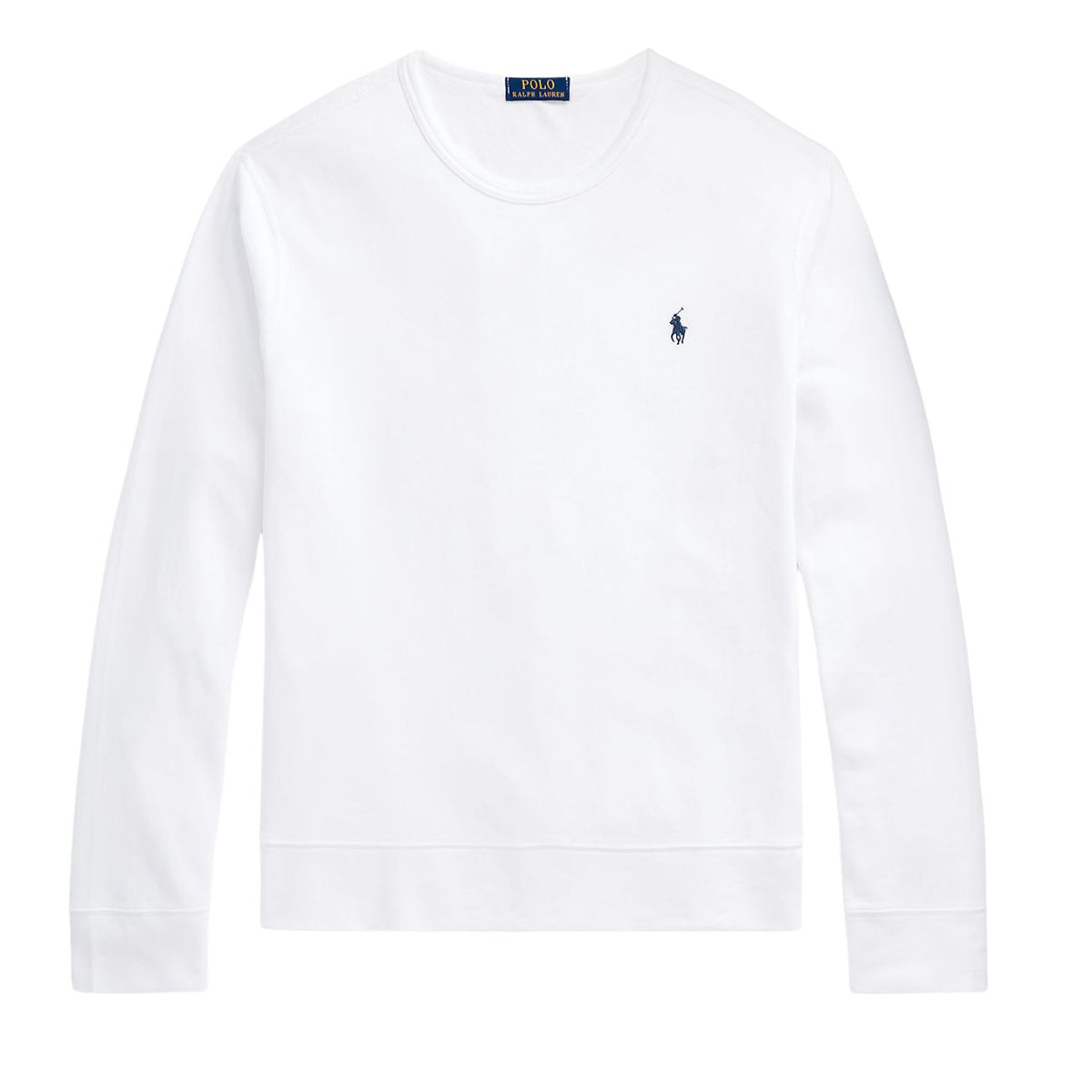 POLO RALPH LAUREN Felpa Girocollo Uomo White 710899996 002 WHITE 