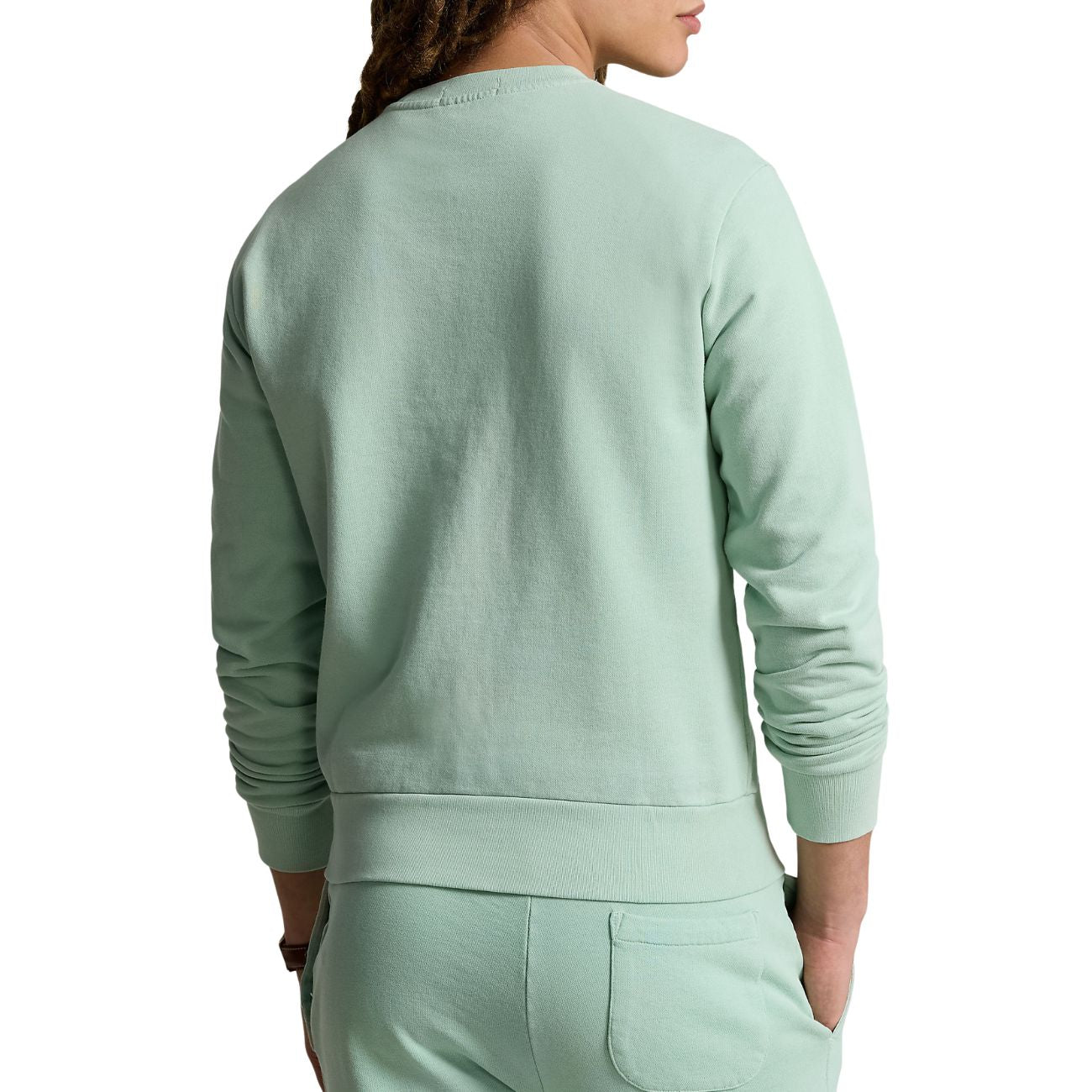 POLO RALPH LAUREN Felpa Girocollo Uomo Celadon 710916689 012 CELADON 