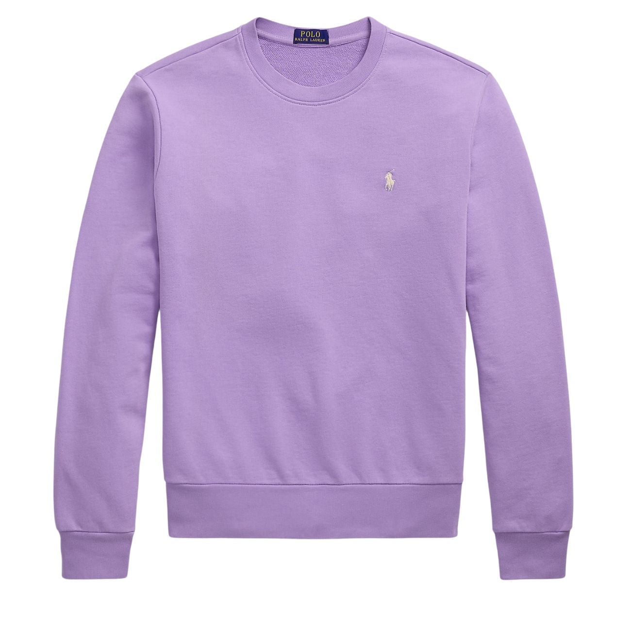 POLO RALPH LAUREN Felpa Girocollo Uomo Sky Lavender 710916689 028 SKY LAVENDER 