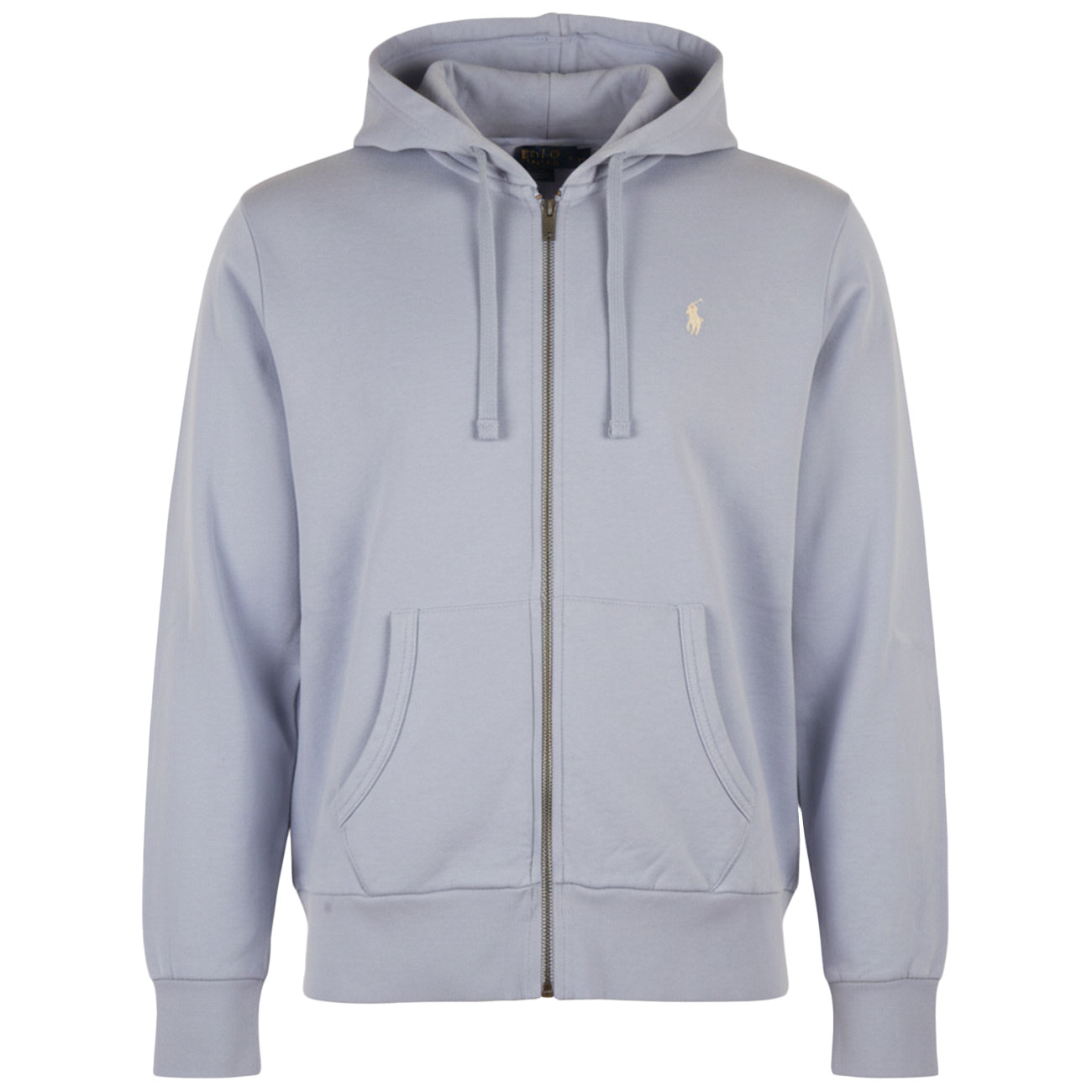 POLO RALPH LAUREN Felpa Con Zip Interna In Pile 710916692 020 CHAMBRAY BLUE 