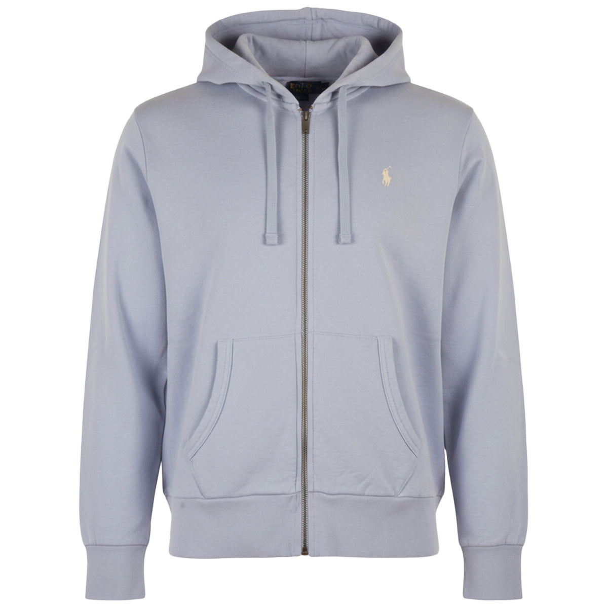 POLO RALPH LAUREN Felpa Con Zip Interna In Pile 710916692 020 CHAMBRAY BLUE 