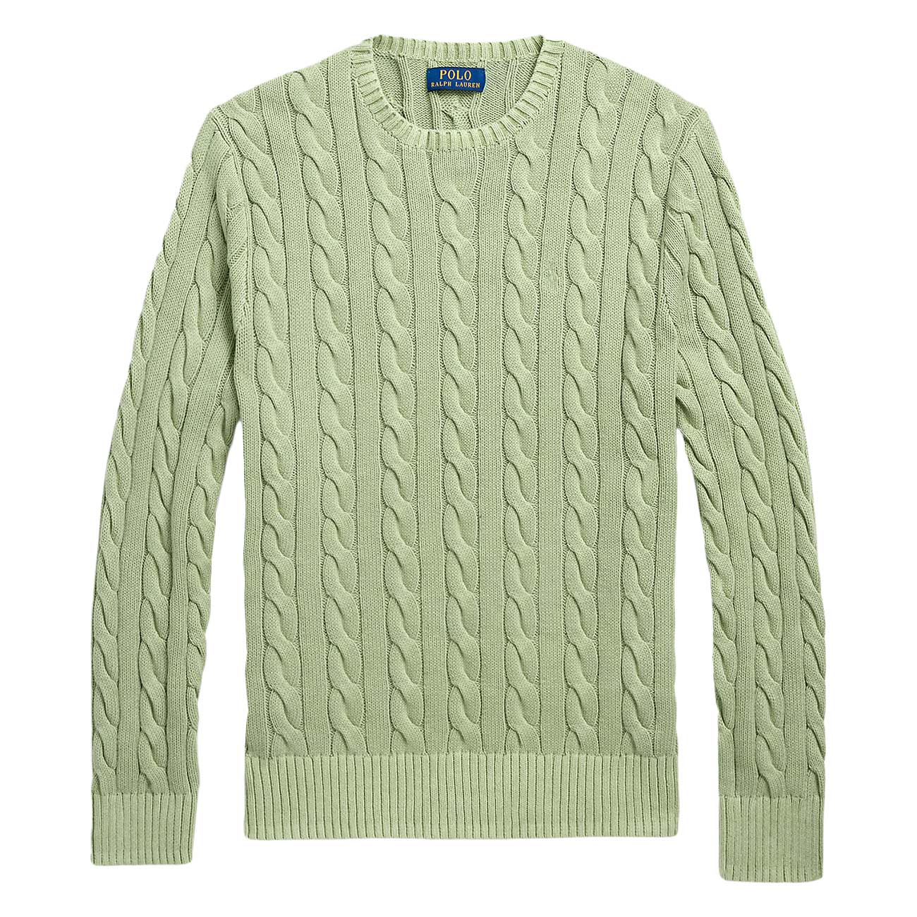 POLO RALPH LAUREN Pullover Maglia A Trecce 710965867 002 GREENSTON E GMD 