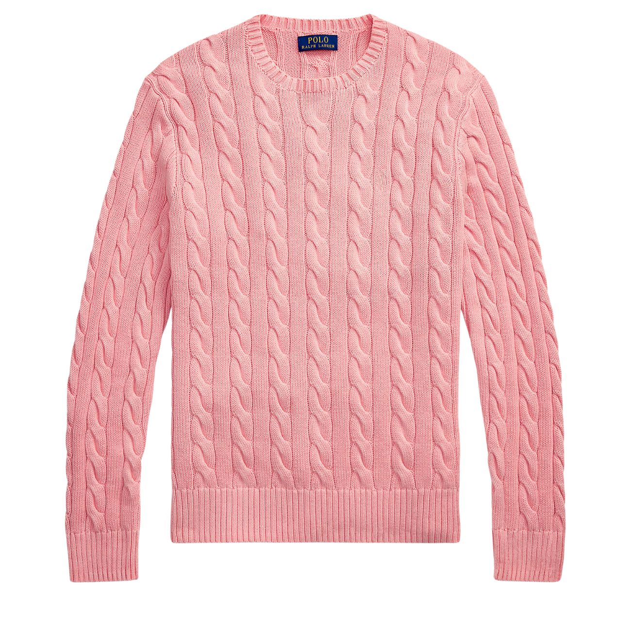 POLO RALPH LAUREN Pullover Maglia A Trecce 710965867 004 ROSE GMD 