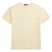 POLO RALPH LAUREN T-Shirt Personalizzata Slim Con Tasca Tinta Minerale 710969628 007 NATURAL 