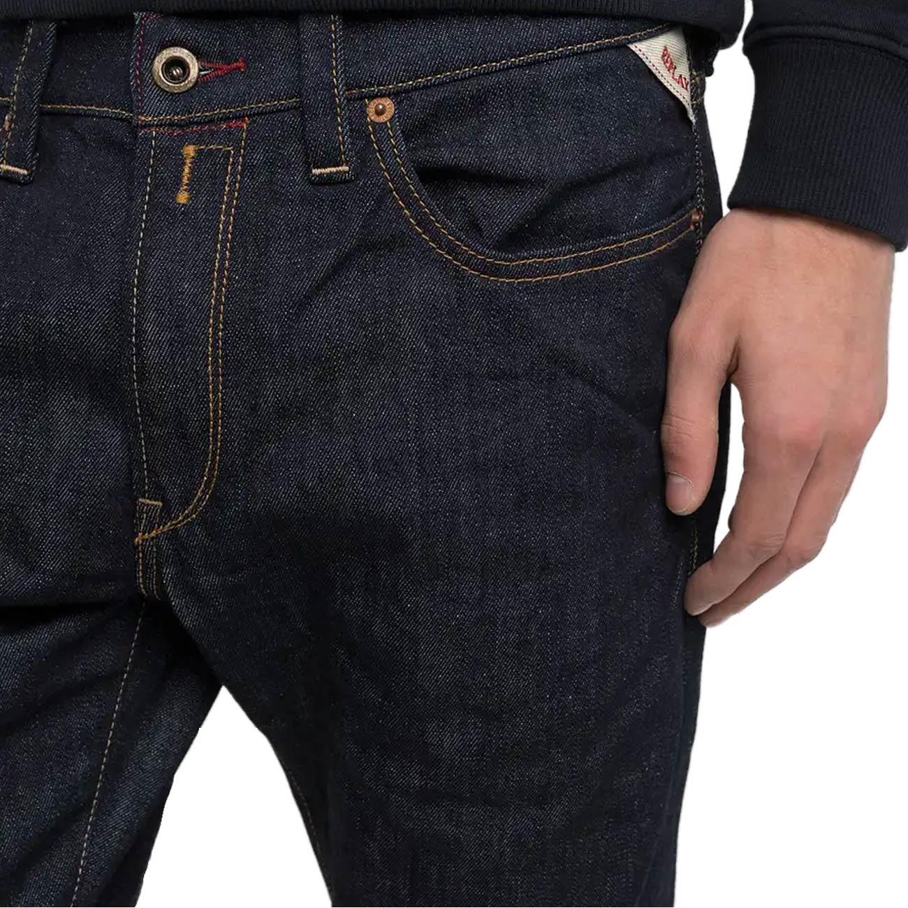 REPLAY Jeans Slim Fit Neaal Uomo Blu Scuro M1038R.032.425.07A 007 DARK BLUE 