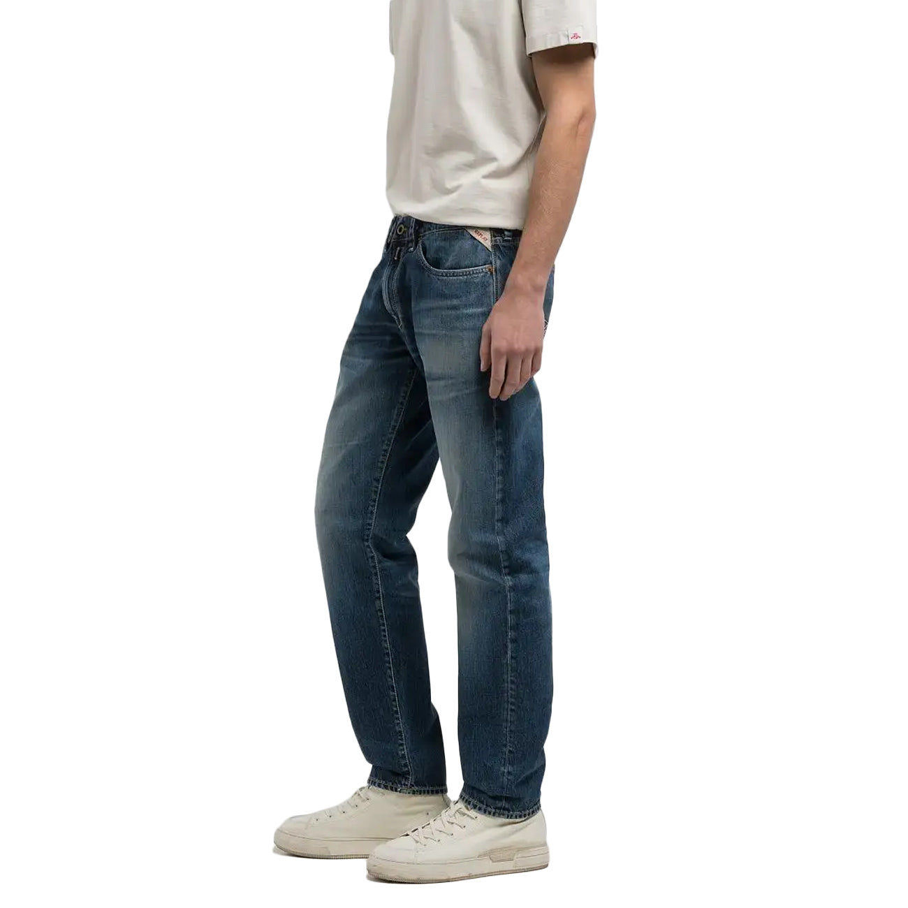 REPLAY Jeans Slim Fit Neaal Uomo Blu Medio M1038R.032.814.838 009 MEDIUM BLUE 
