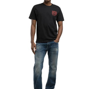 REPLAY T-Shirt In Jersey Fiammato Uomo Nero M3023.000.22336 098 BLACK 