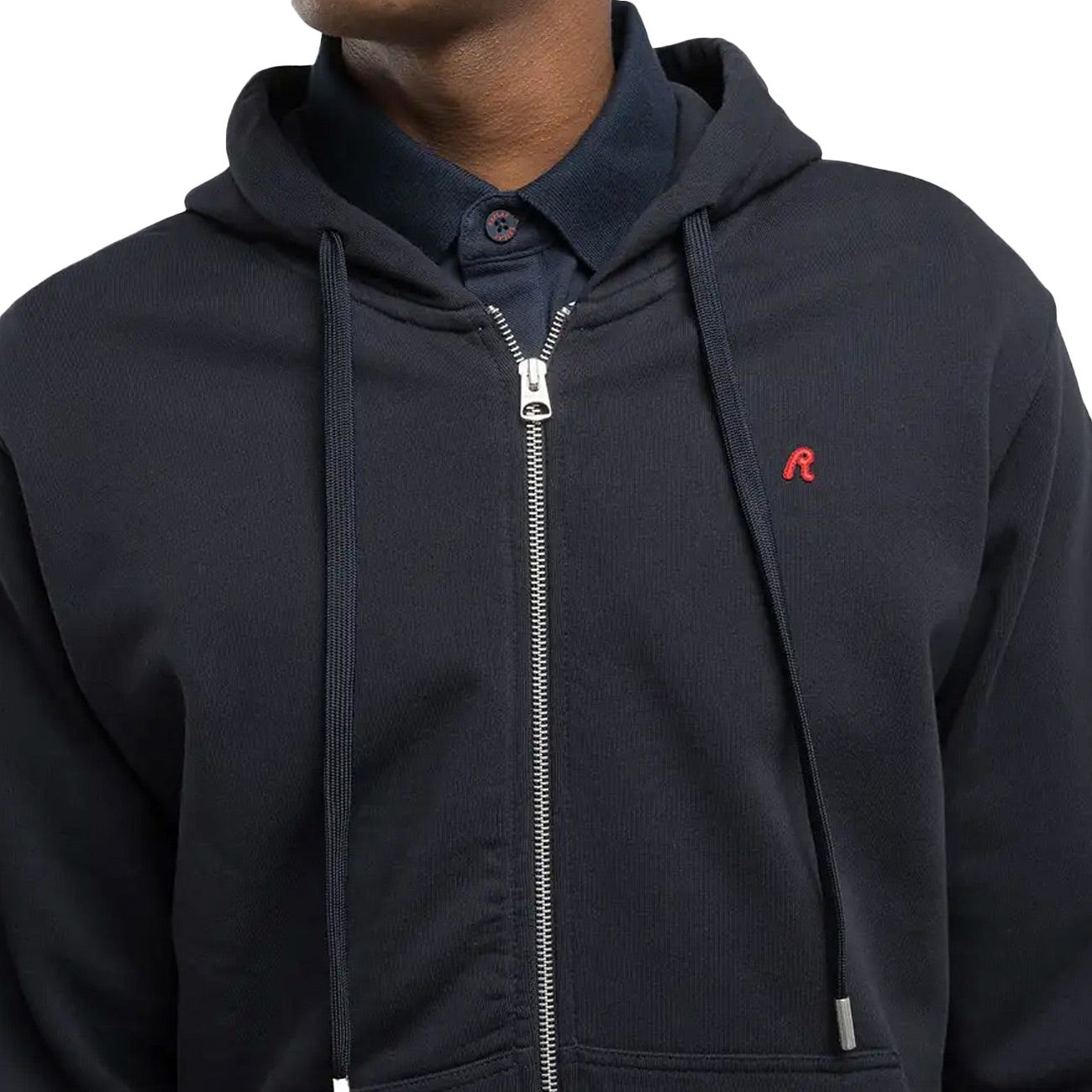 REPLAY Felpa Full Zip Uomo Blu Scuro M3107.000.23808 970 DARK BLUE 