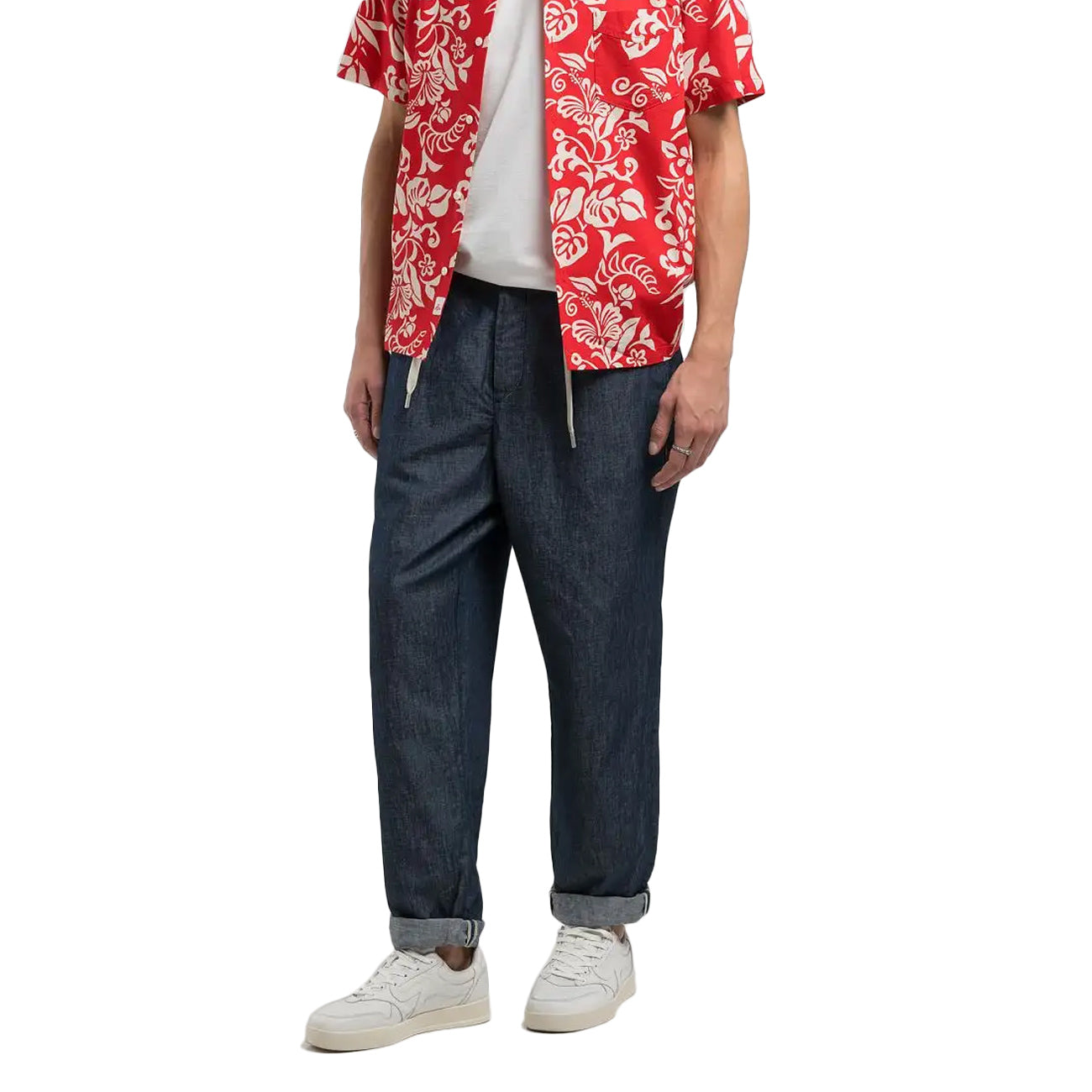 REPLAY Pantalone Tapered Fit Denim Uomo Blu Scuro M9014.032.870830 007 DARK BLUE 
