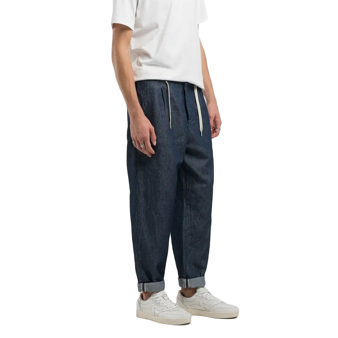 REPLAY Pantalone Tapered Fit Denim Uomo Blu Scuro M9014.032.870830 007 DARK BLUE 