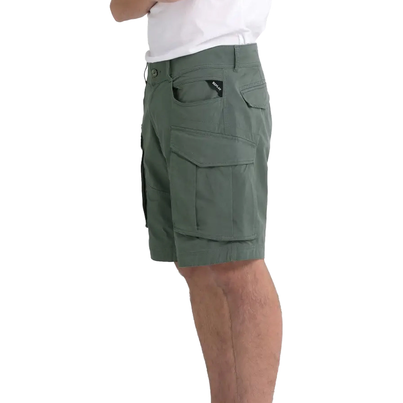 REPLAY Bermuda Shorts Joe Uomo Verde M9907.000.84387 703 