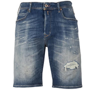 REPLAY Bermuda Denim Tapered Fit Uomo Blu Medio MA981Q.000.141860R 009 MEDIUM BLUE 
