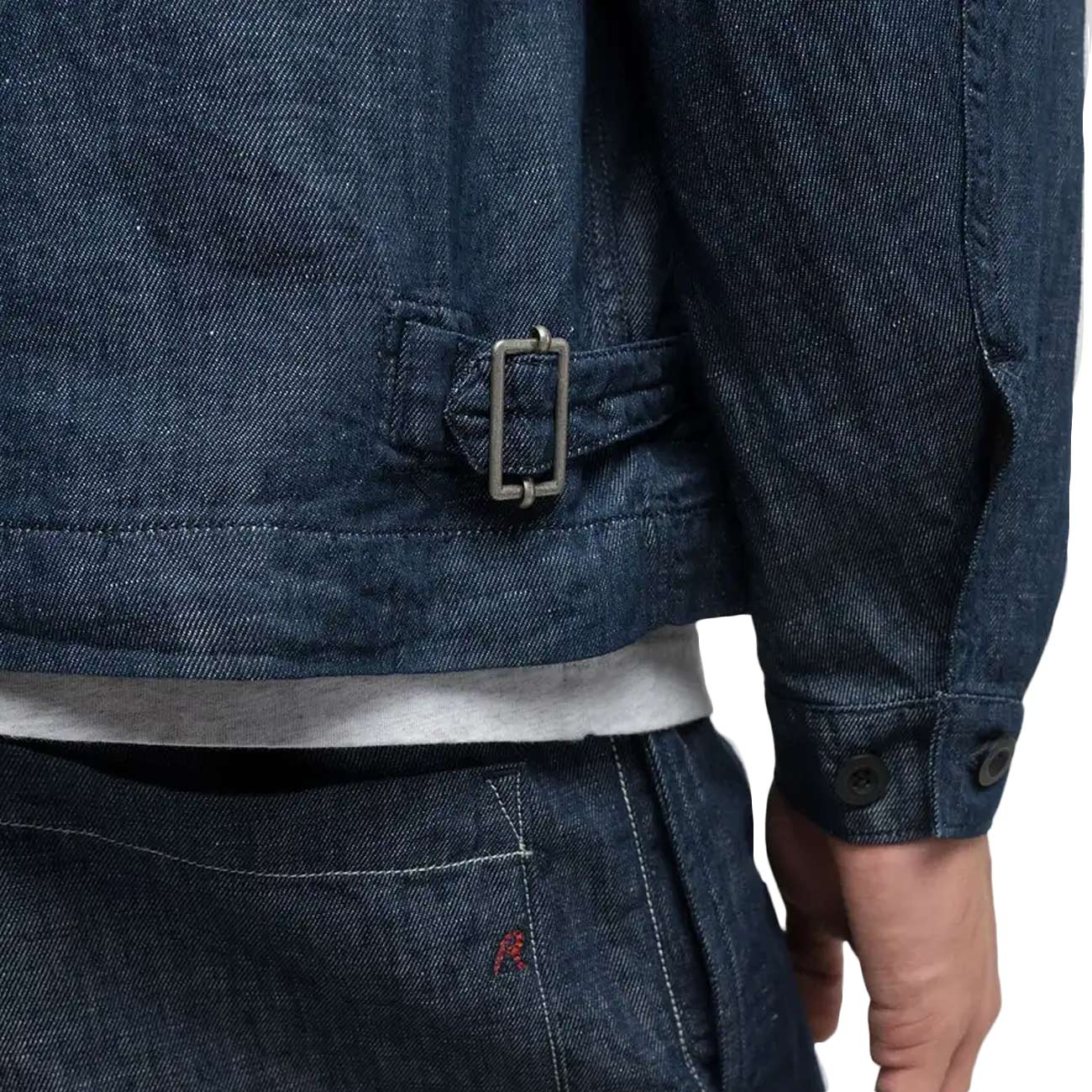 REPLAY Giubbino In Denim Scuro MV876.000.870830 007DARK BLU 
