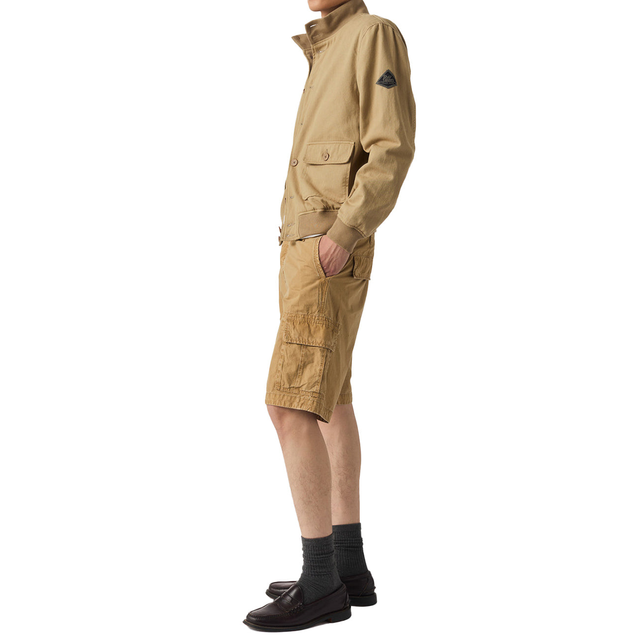 ROY ROGER'S Bermuda New Cargo Read RRU069CK820112 C0012 KHAKI 