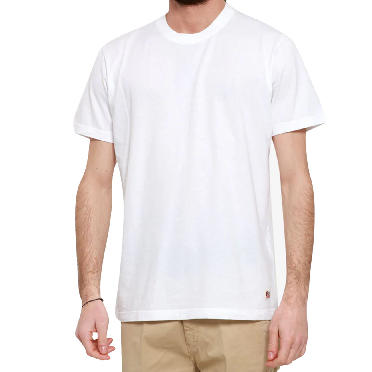 ROY ROGER'S T-Shirt Jersey RRU90049C7480111 C0014 OPTIC WHITE 