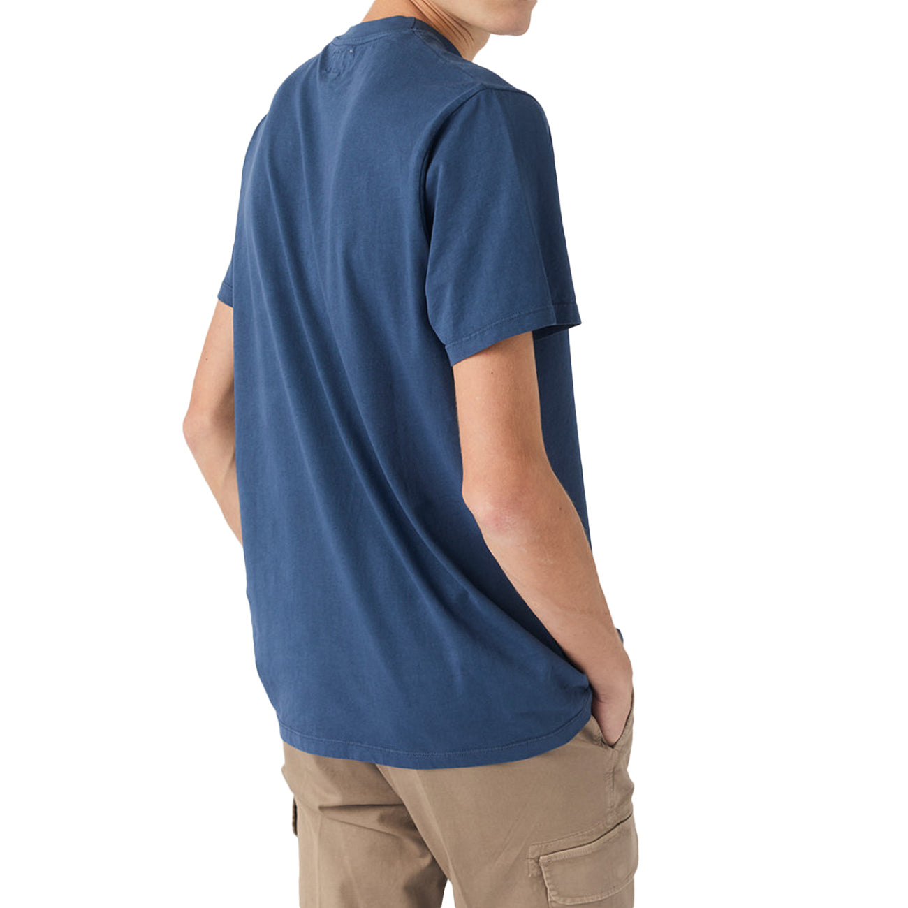 ROY ROGER'S T-Shirt In Jersey RRU90049C7480111 C0083 FRENCH NAVY 