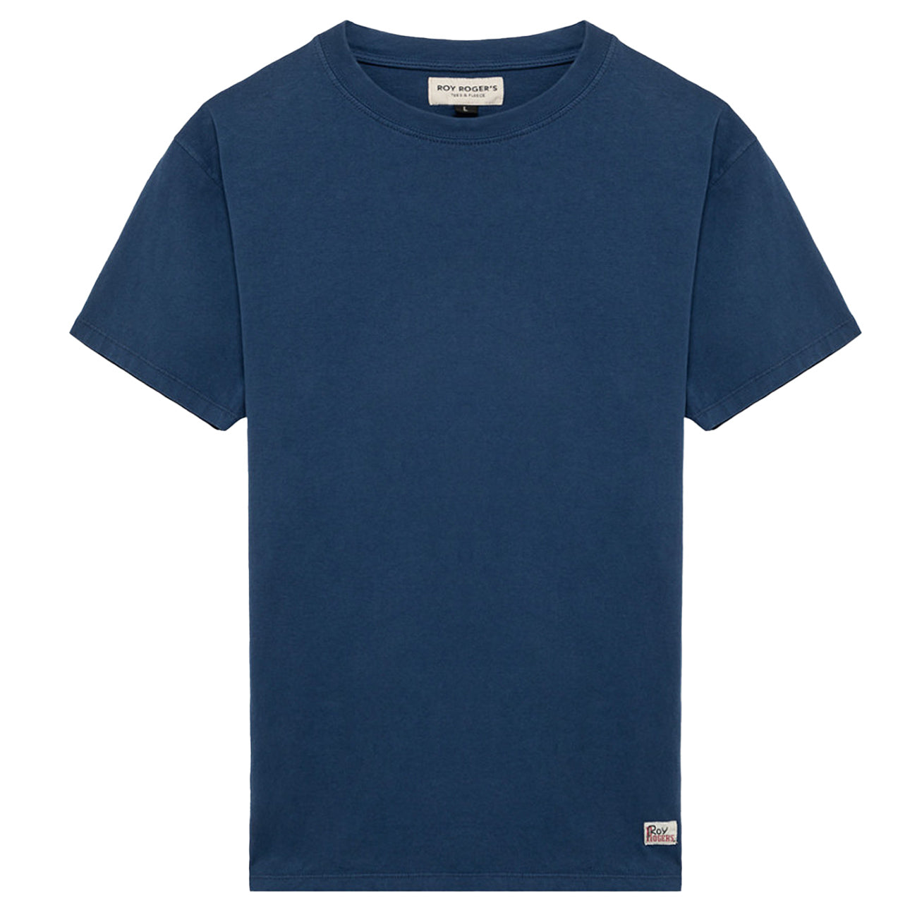 ROY ROGER'S T-Shirt In Jersey RRU90049C7480111 C0083 FRENCH NAVY 