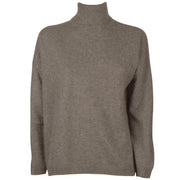 ABSOLUT CASHMERE Dolcevita Ambrosia ACF202389C DARK HEASTHER GREY 