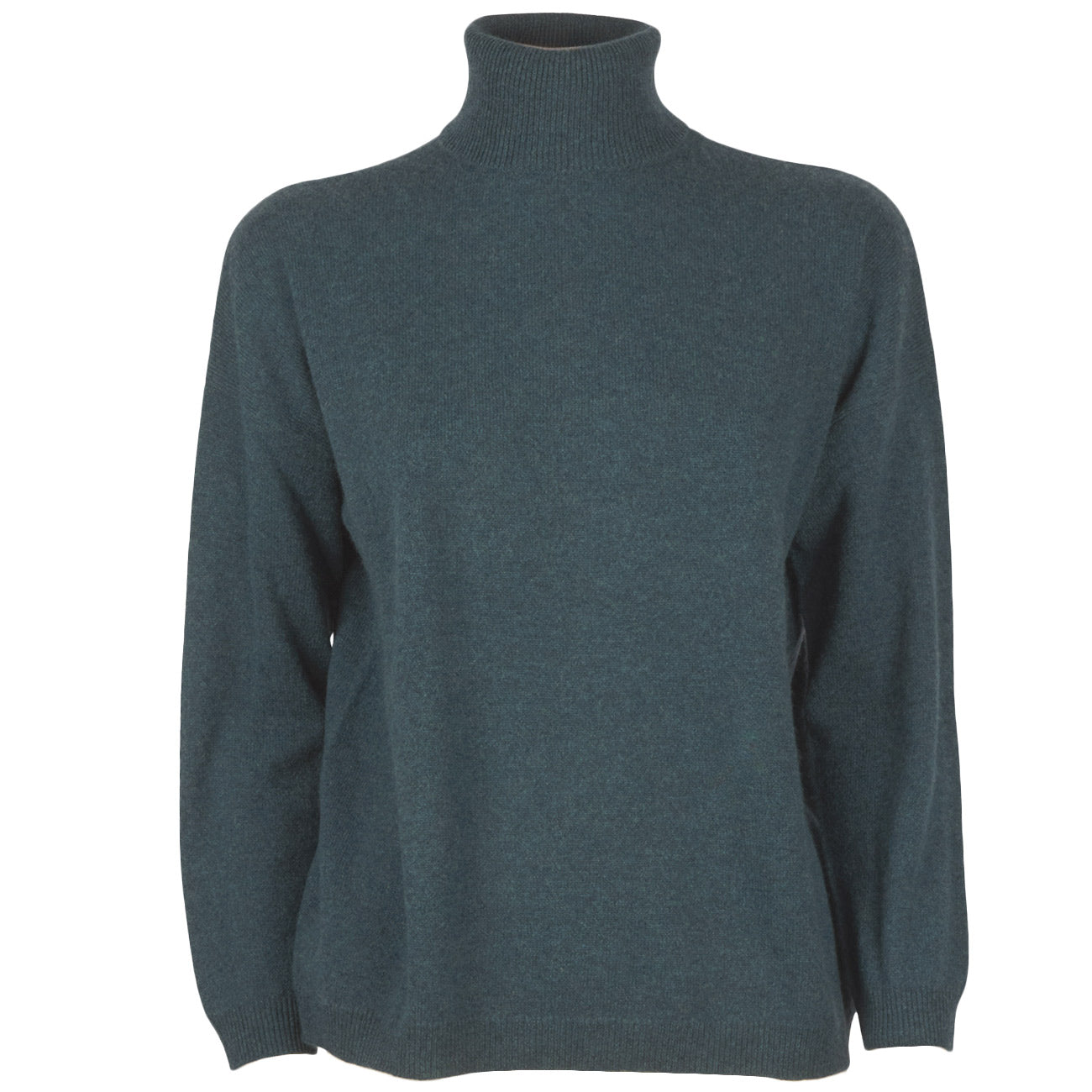 ABSOLUT CASHMERE Dolcevita Ambrosia ACF202389C HEATHER TEAL 