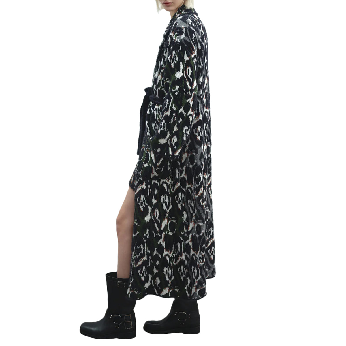 AKEP Cappotto In Jacquard Maculato MGKD11012 MACULATO 
