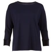 ANIS WHITE Barca Bordi In Velluto 255W1011 - BW 304 BLU NAVY 