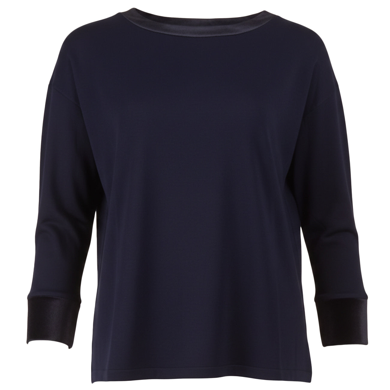 ANIS WHITE Barca Bordi In Velluto 255W1011 - BW 304 BLU NAVY 