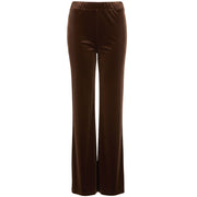 ANIS WHITE Pantalazzo In Velluto 255W1012 - BW 055 CACAO 