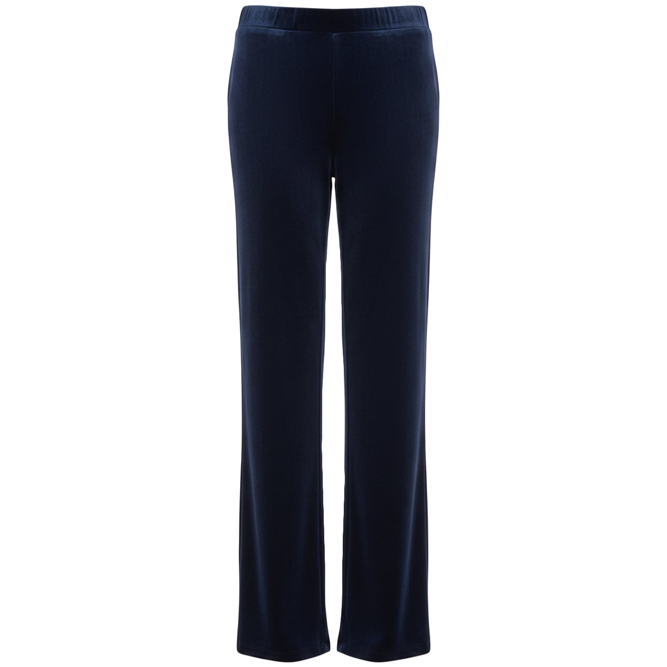 ANIS WHITE Pantalazzo In Velluto 255W1012 - BW 304 BLU NAV 