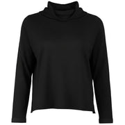 ANIS WHITE Maglia Collo Ciambella Con Polsini In Tessuto 255W1156 - DW 029 NERO 