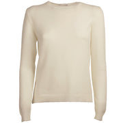 BASE Maglia a girocollo slim B2092 201 BIANCO 