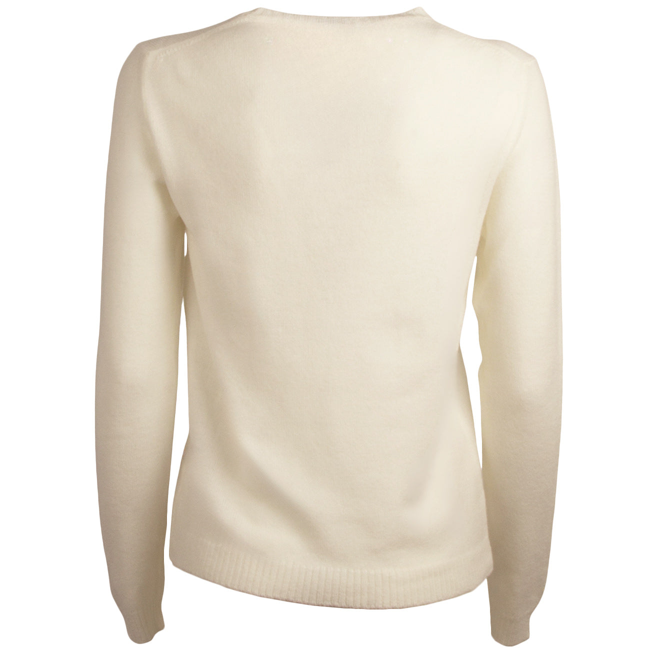 BASE Maglia a girocollo slim B2092 201 BIANCO 