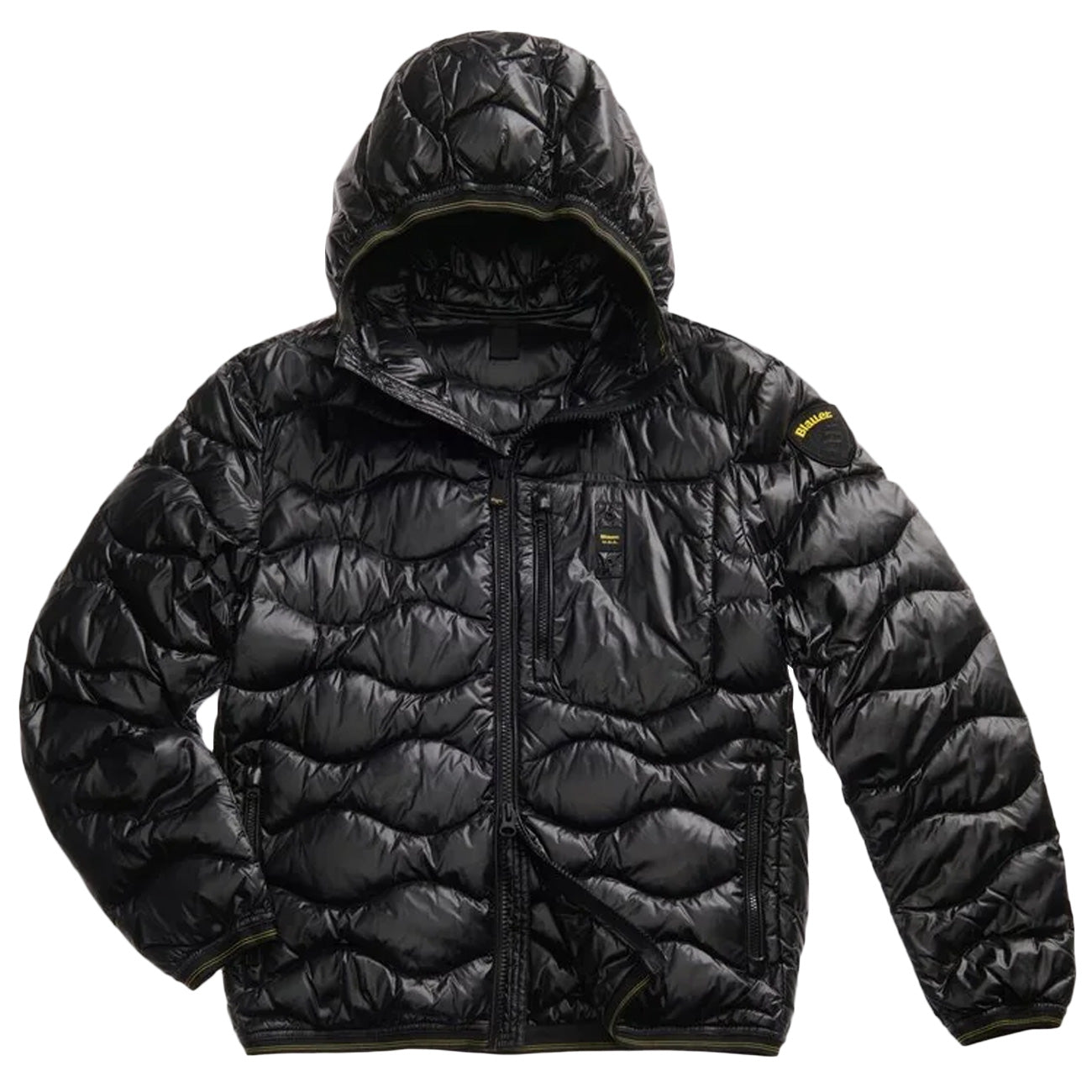 BLAUER Piumino Wave Ad Onde 25WBLUC03074-006355 999 NERO 
