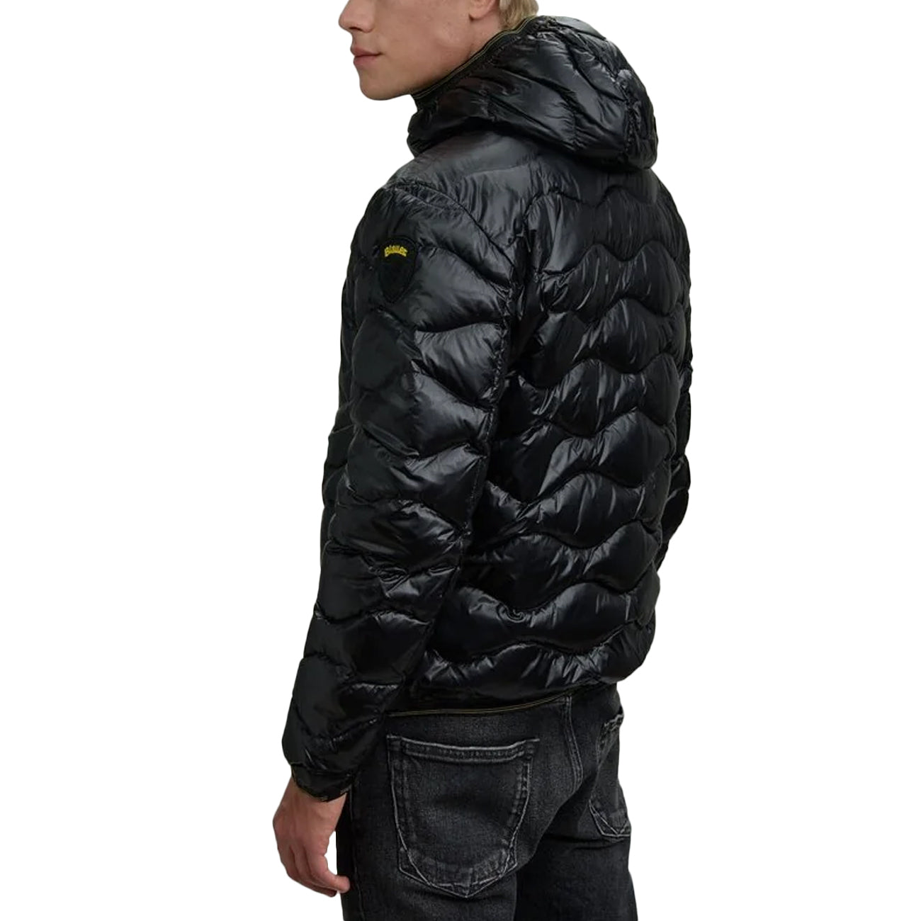 BLAUER Piumino Wave Ad Onde 25WBLUC03074-006355 999 NERO 