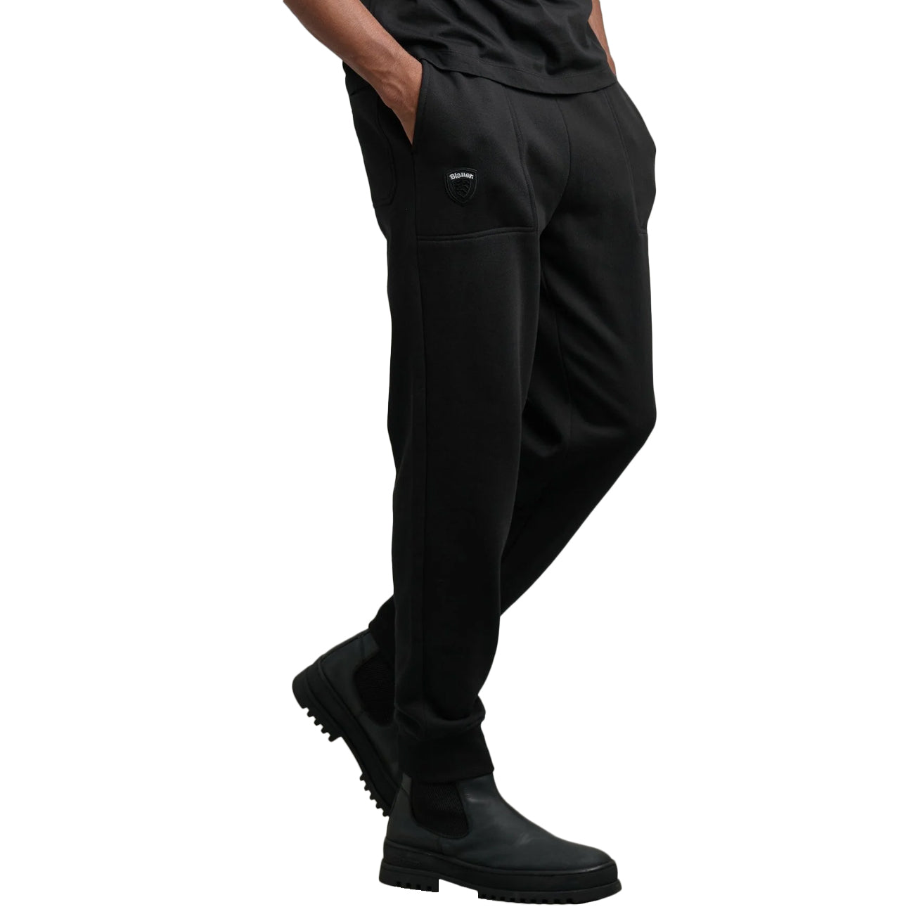 BLAUER Pantalone In Felpa Walk 25WBLUP01189-006948 999 NERO 